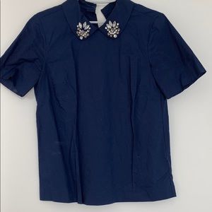 Madewell Embellished Blouse